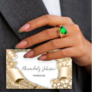 Carte De Visite Planificateur d'événements de maquillage de Partie