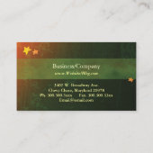 Carte De Visite Planificateur d'événements Lamp de Genie (Dos)