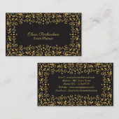 Carte De Visite Planificateur d'événements professionnel classique (Devant / Derrière)