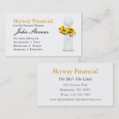 Carte De Visite Planificateur financier (Devant / Derrière)