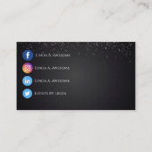 Carte De Visite Planification des événements (Dos)