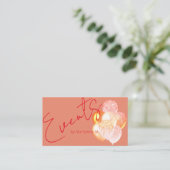 Carte De Visite Planification des événements Balloirs de Parties s (Debout devant)