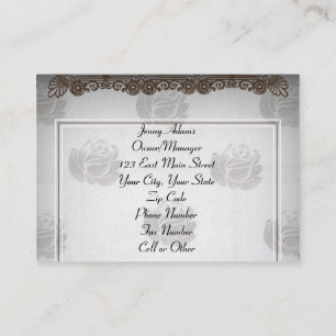 Carte De Visite Planification du parti