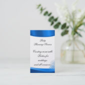 Carte De Visite Planification du parti (Debout devant)