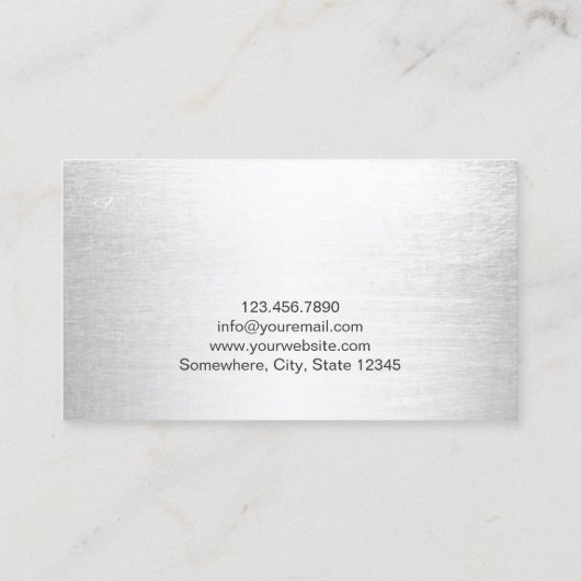 Carte De Visite Planification mariage Ruban Turquoise Moderne Arge (Dos)