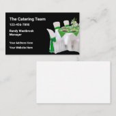 Carte De Visite Plannière De Restauration Et De Fête (Devant / Derrière)