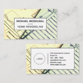 Carte De Visite Plans de construction encadrés (Devant / Derrière)