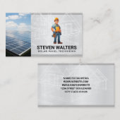 Carte De Visite Plans | Entrepreneur général | Construction (Devant / Derrière)