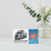 Carte De Visite Plans | Semi-remorque | Marteau (Debout devant)