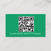 Carte De Visite Plant Abstract Home Design  (Dos)