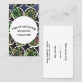 carte de visite plante (Devant / Derrière)