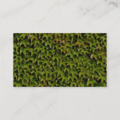 Carte De Visite Plante grimpante de Virginie unique (Dos)