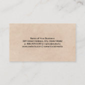 Carte De Visite Planter une semence (Dos)