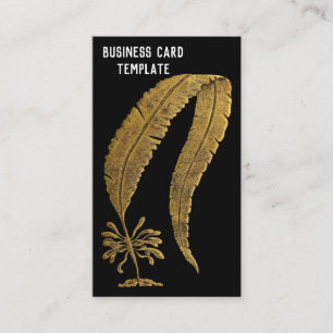 Carte De Visite Plantes de mer - Plage d'algues grecques