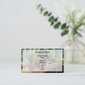 Carte De Visite Plantes en serre (Debout devant)
