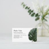 Carte De Visite Plantes et jardins (Debout devant)