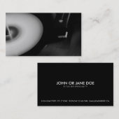 Carte De Visite plaque tournante (Devant / Derrière)