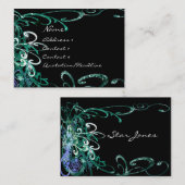 Carte De Visite Plaques de peinture tourbillonnant désaffectées -  (Devant / Derrière)