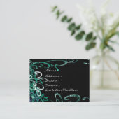 Carte De Visite Plaques de peinture tourbillonnant désaffectées -  (Debout devant)