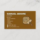 Carte De Visite Plasterer Drywall Business Card Drywall (Devant)