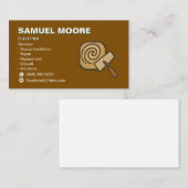 Carte De Visite Plasterer Drywall Business Card Drywall (Devant / Derrière)
