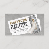 Carte De Visite Plastering Services  (Devant)