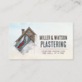 Carte De Visite Plastering Services Drywall Professional (Devant)