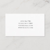 Carte de visite plastique surgery (Dos)