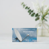Carte De Visite Plat satellite (Debout devant)