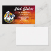 Carte De Visite Plateau alimentaire de retenue de poulet (Devant / Derrière)