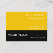 Carte De Visite plateau de fromage avec raisins (Dos)