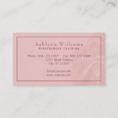 Carte De Visite Pleine conscience Bouddha de guérison pacifique (Dos)