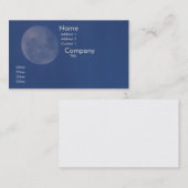Carte De Visite Pleine lune (Devant / Derrière)