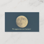 Carte De Visite Pleine lune (Dos)