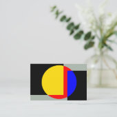 Carte De Visite Pleine lune (Debout devant)