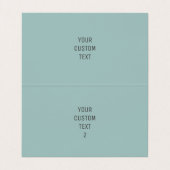 Carte de visite pliable de boulangerie d'affaires  (Intérieur déplié)