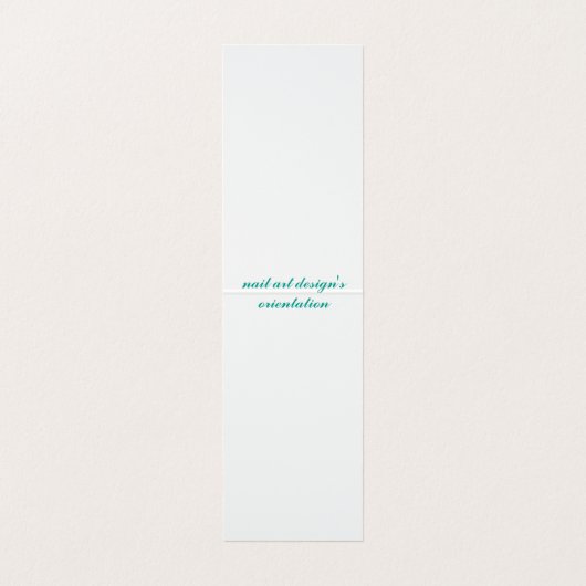 carte de visite plié (Intérieur déplié)