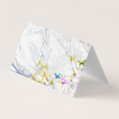 carte de visite plié découpé et classique (Dos)