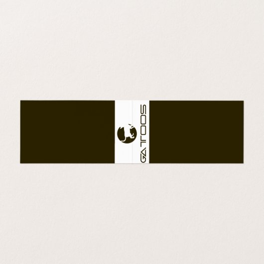 CARTE DE VISITE plié GATTOOS (Intérieur déplié)