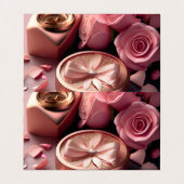 Carte de visite plié horizontal personnalisé (Intérieur déplié)