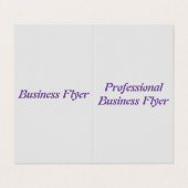 Carte de visite plié par professionnel (Extérieur déplié)