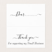 Carte de visite plié sur le vieillissement (Intérieur déplié)