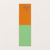 Carte de visite plié vertical personnalisé (Intérieur déplié)