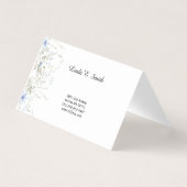 Carte de visite pliée (Devant)