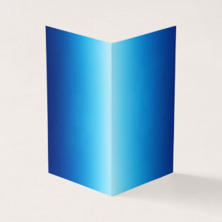 Carte de visite pliée