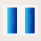 Carte de visite pliée (Intérieur déplié)