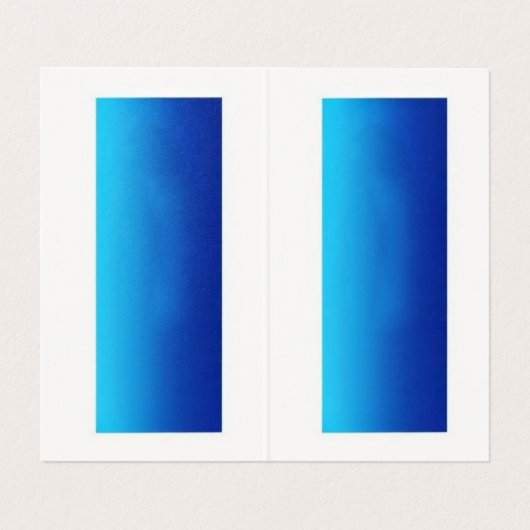 Carte de visite pliée (Intérieur déplié)