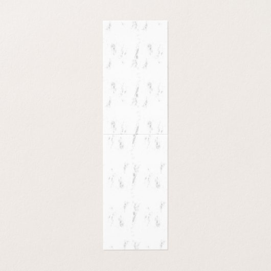 Carte de visite pliée (Extérieur déplié)