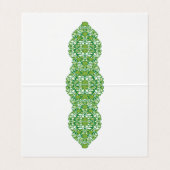 Carte de visite pliée (Intérieur déplié)