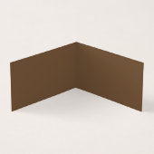 Carte de visite pliée (Intérieur)